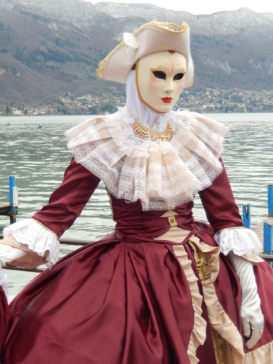 carnival annecy mask festival free photo