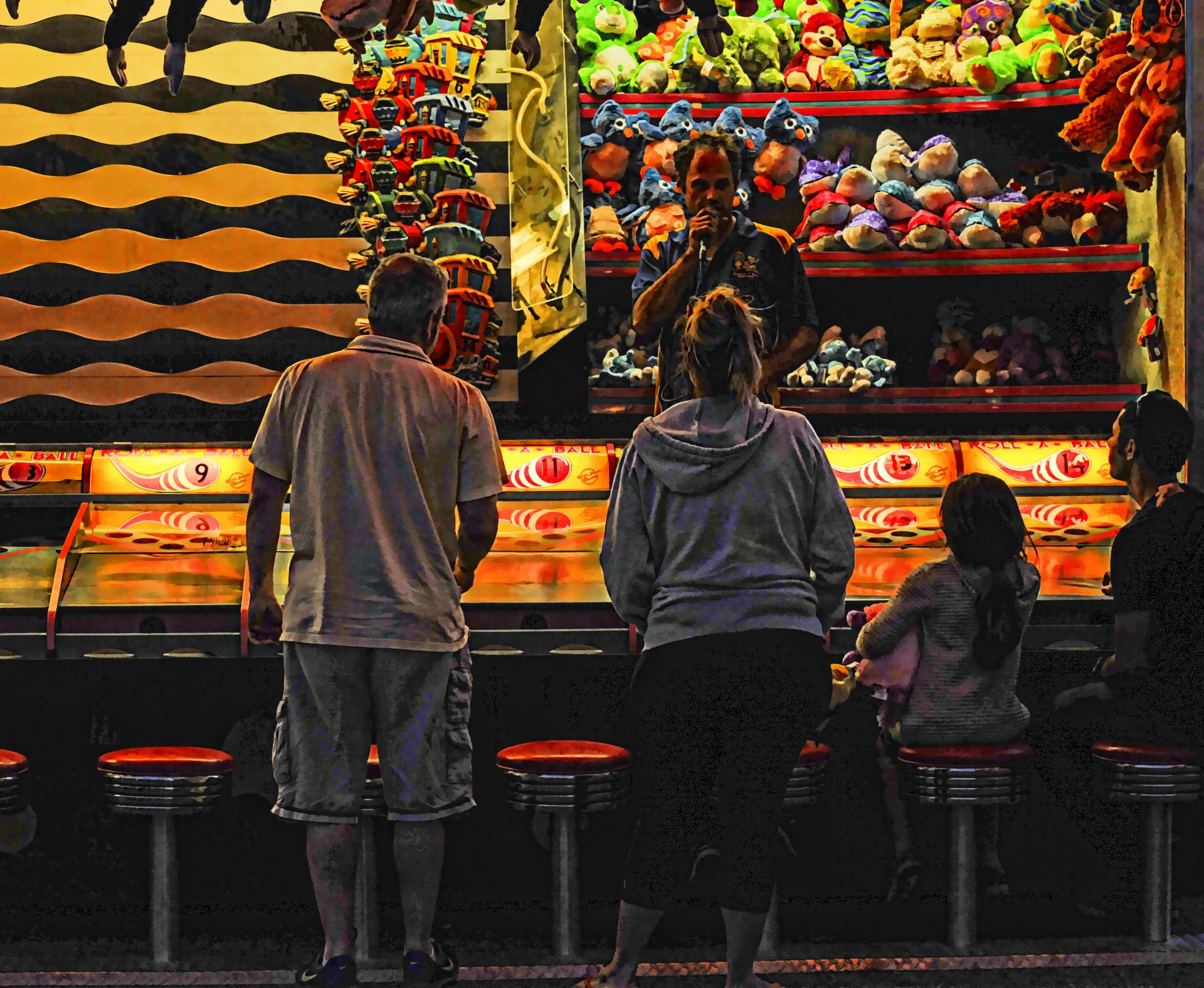 carnival game family free photo