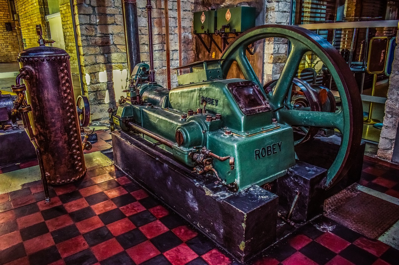 carob mill museum machine equipment free photo