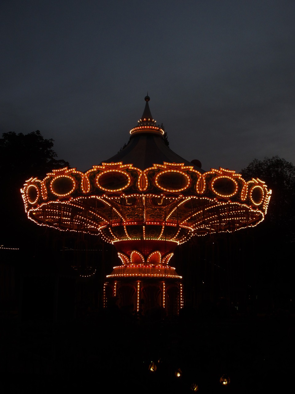 carousel amusement copenhagen free photo