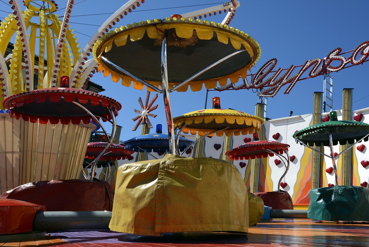 carousel ride fair free photo