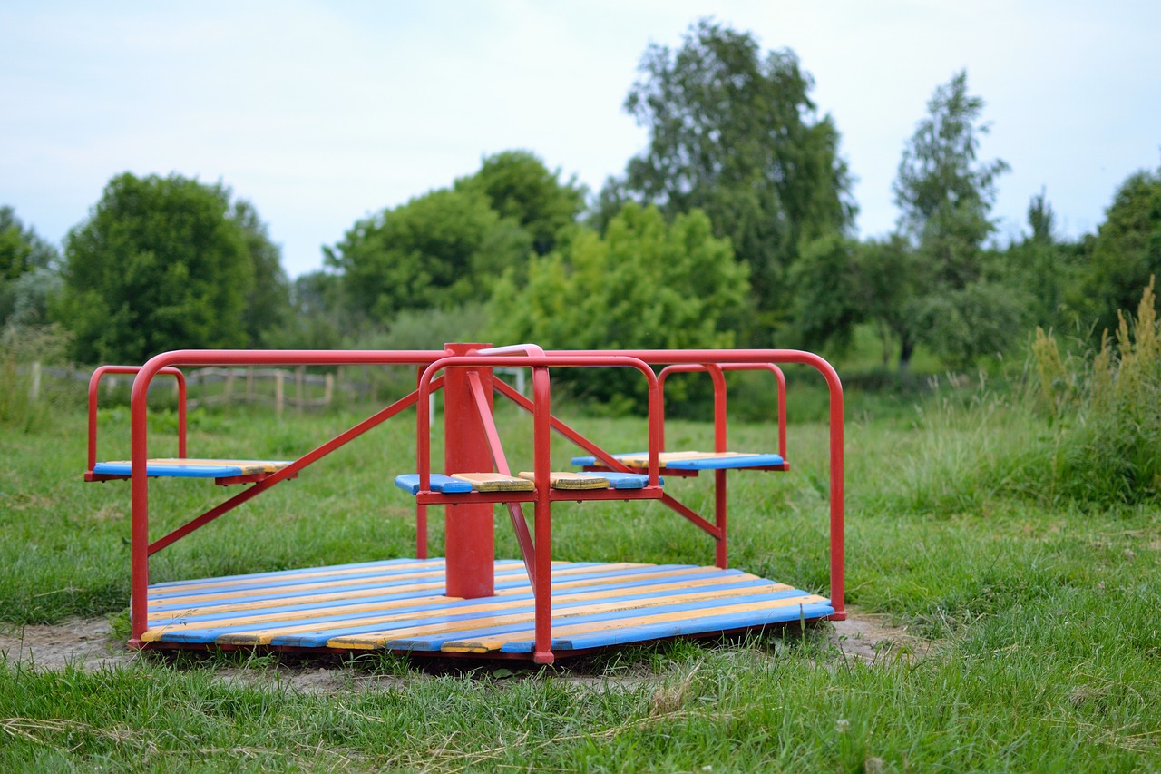 carousel childhood school free photo