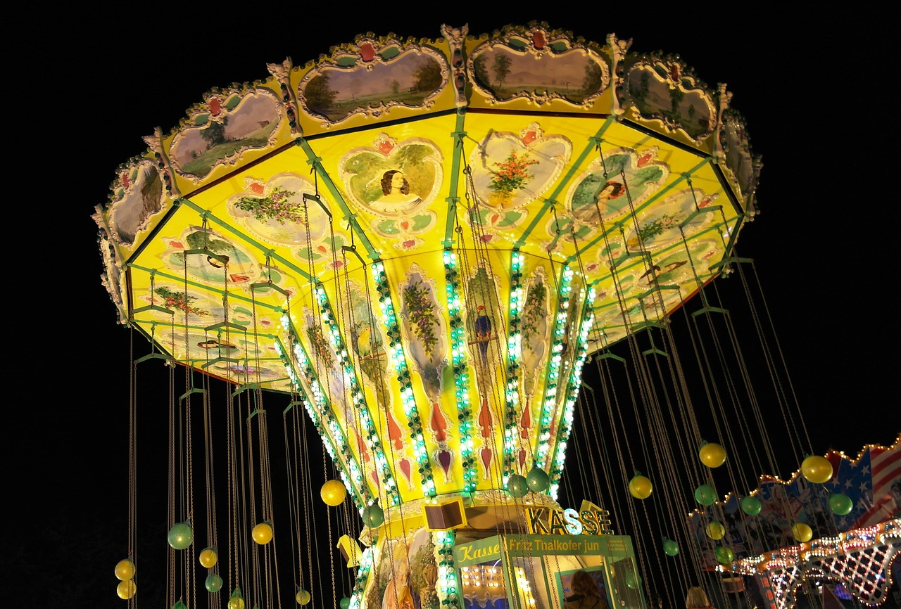 carousel year market ride free photo