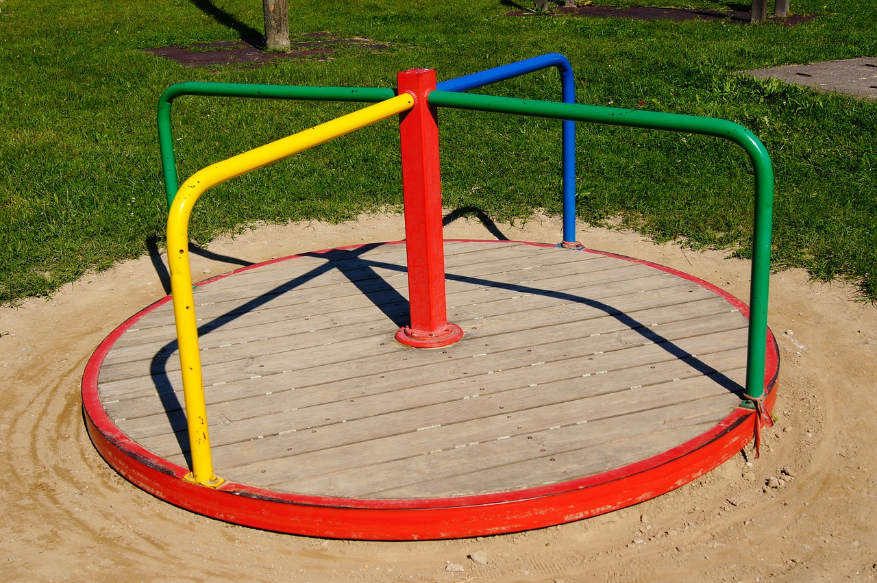 carousel children's playground federal government free photo