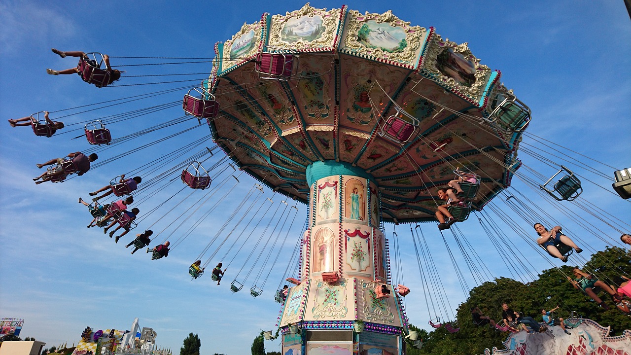 carousel fair folk festival free photo