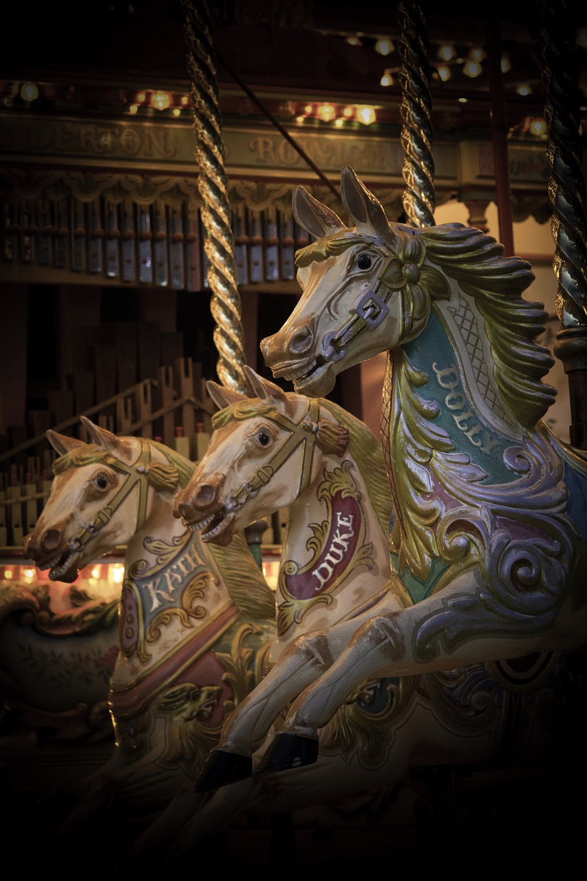 carousel horse fair free photo