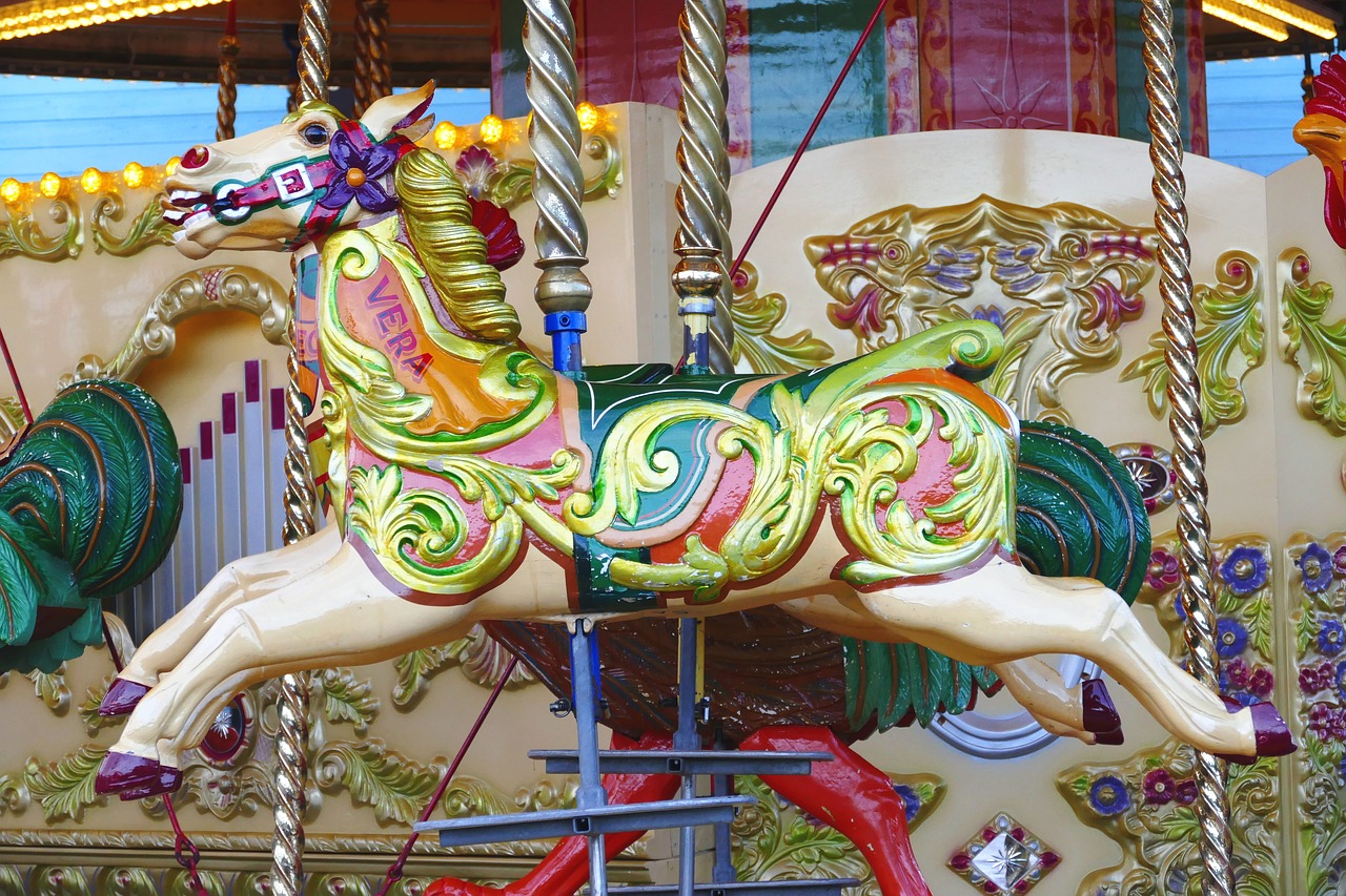 carousel carnival tourism free photo