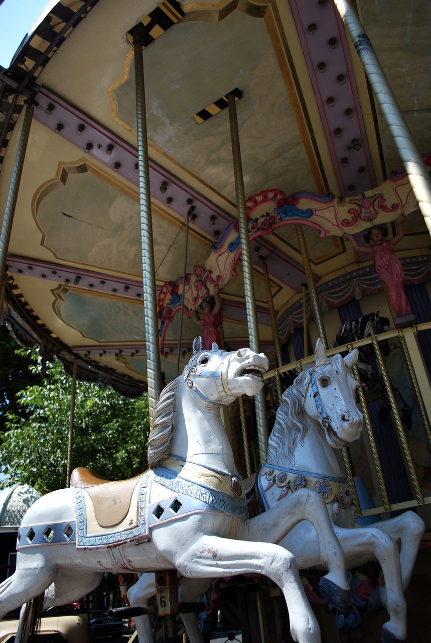 carousel france horse free photo