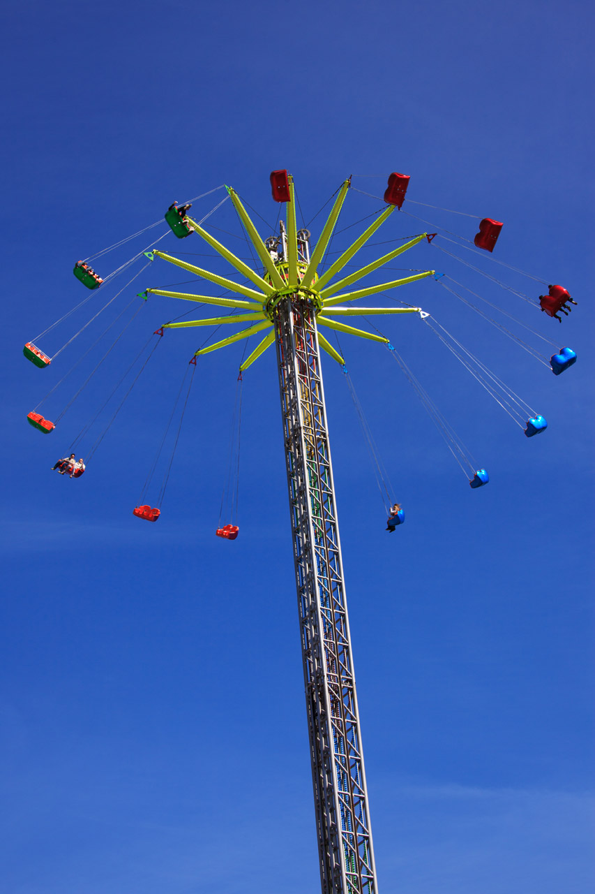 air amusement blue free photo