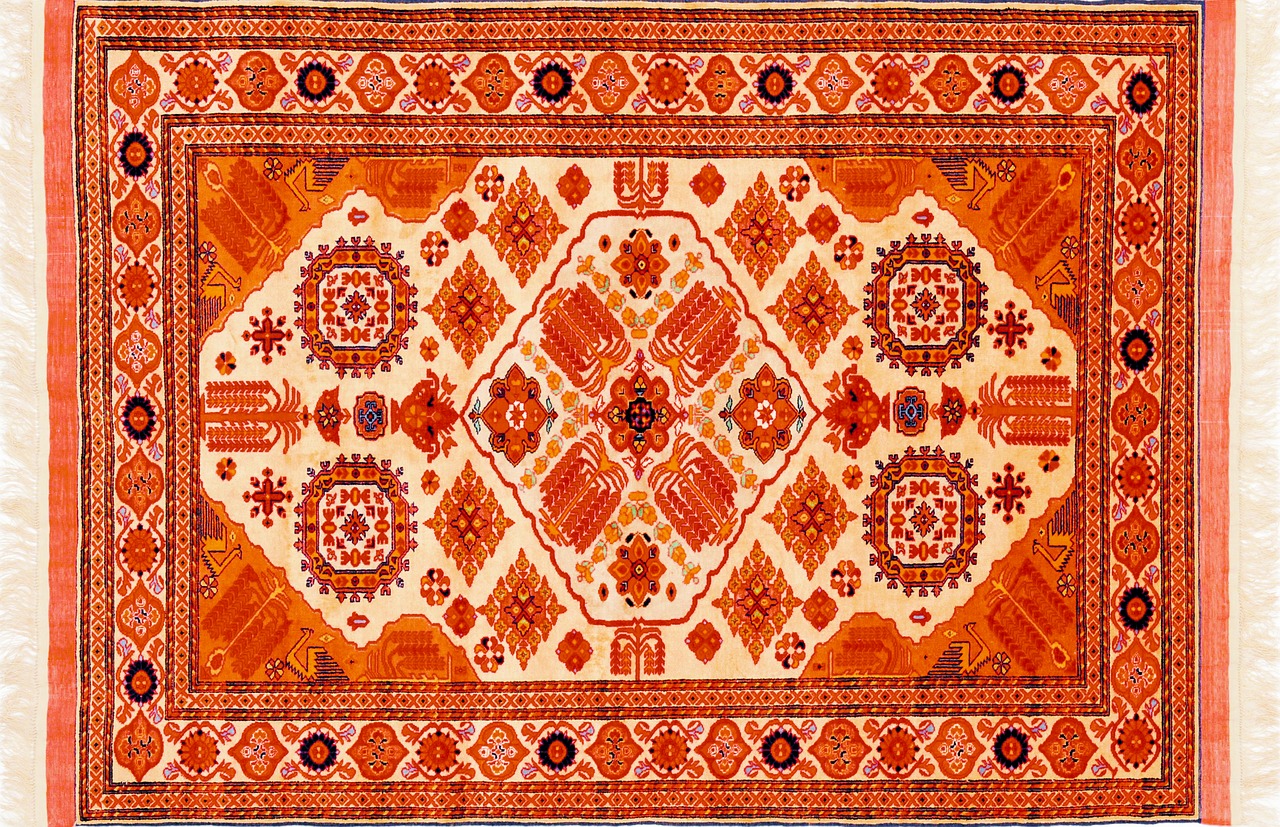 carpet orient hand-knotted free photo