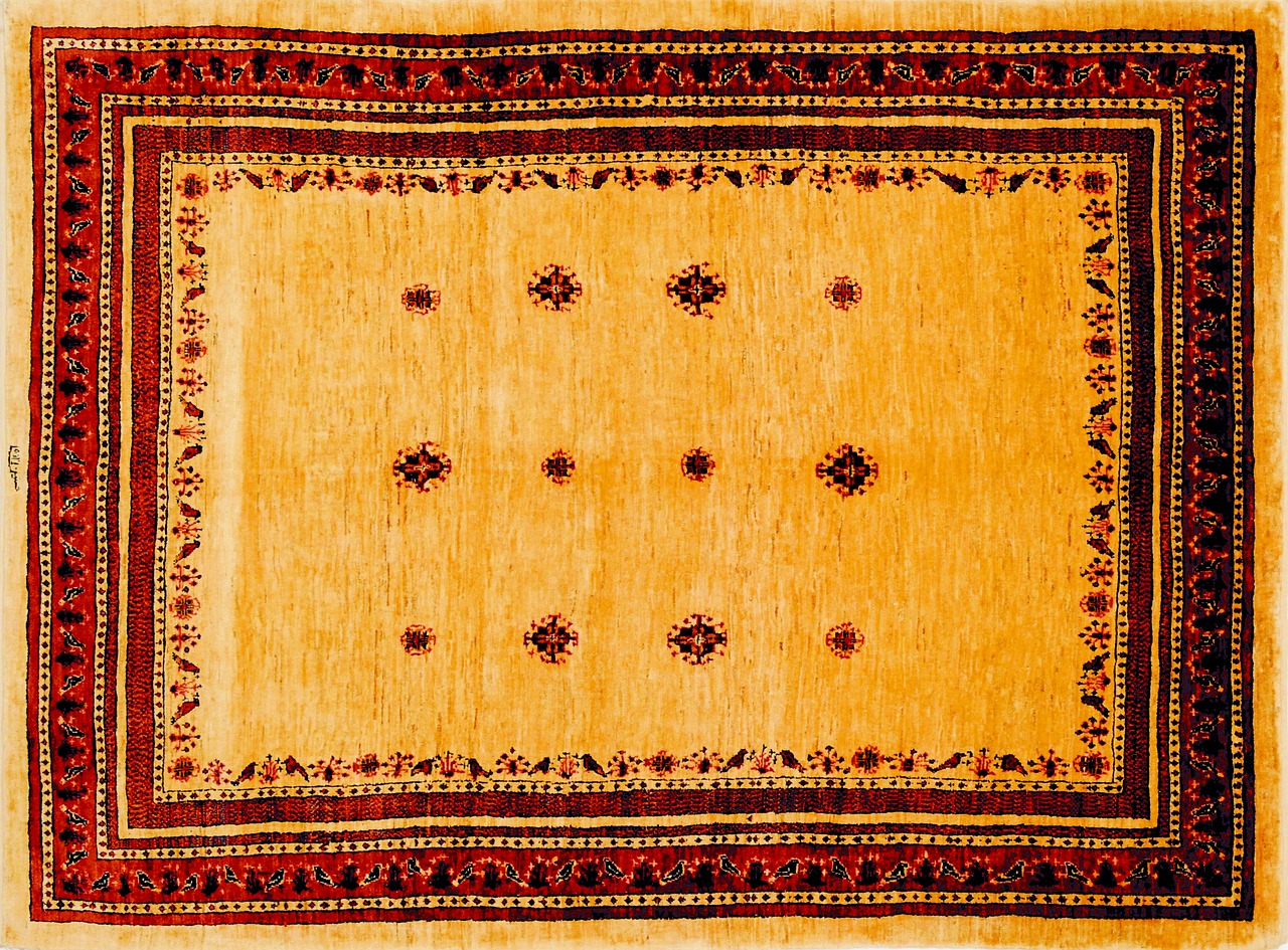 Conway hand knotted rug