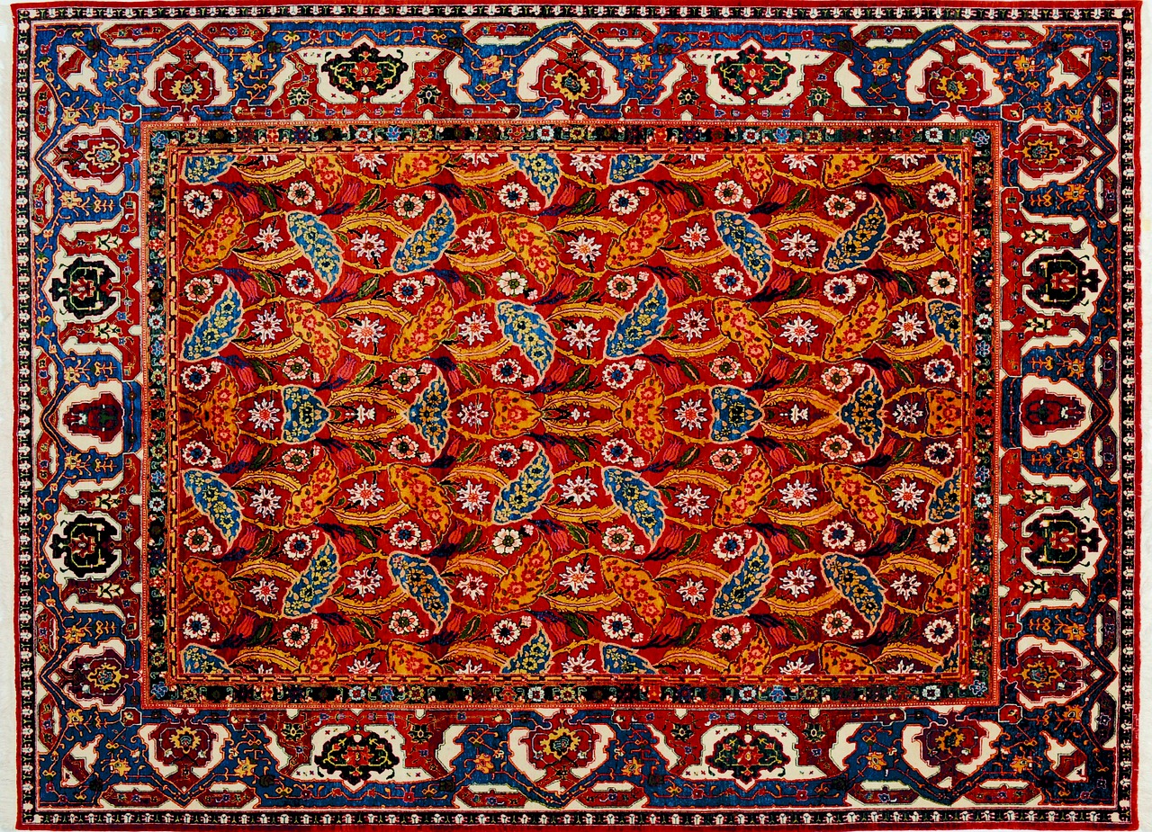 carpet orient hand-knotted free photo