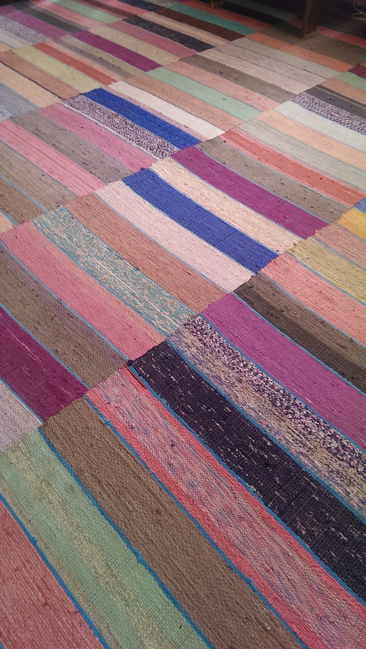 carpet multi color texture free photo