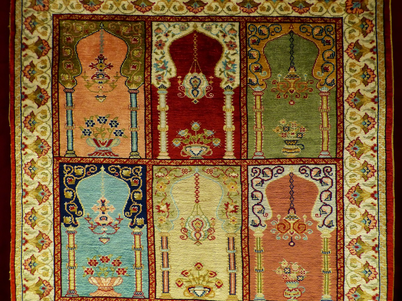 carpet linked silk free photo