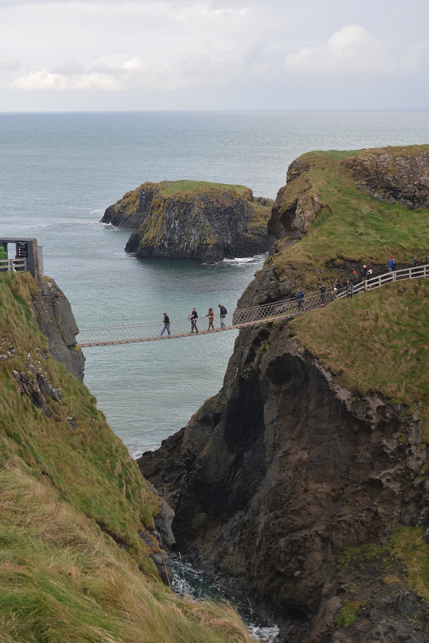 carrick-a-rede northern ireland nature free photo