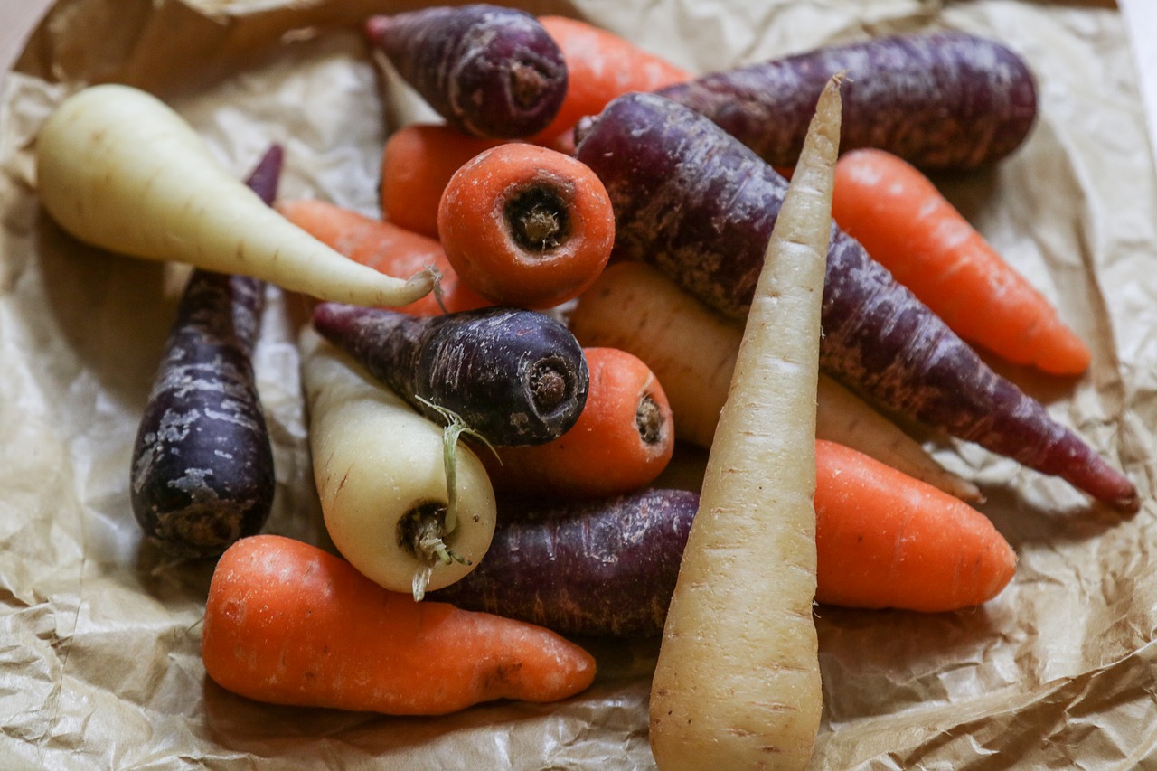 carrot colorful colourful free photo