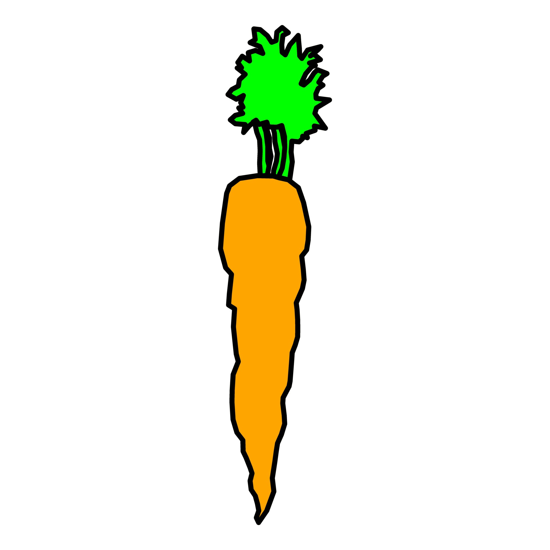 carrot vegetable simple free photo