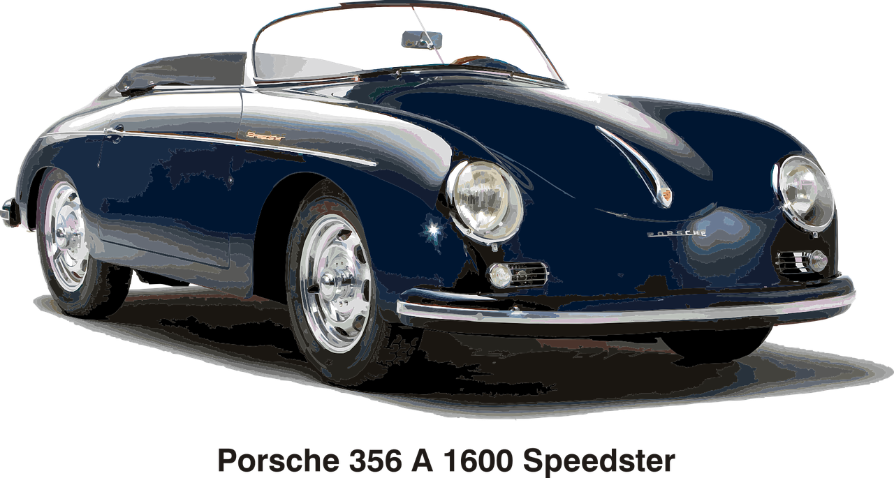 cars porsche speedster free photo