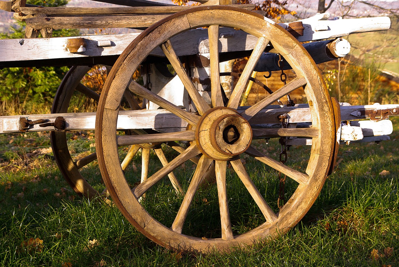 cart wheel agriculture free photo