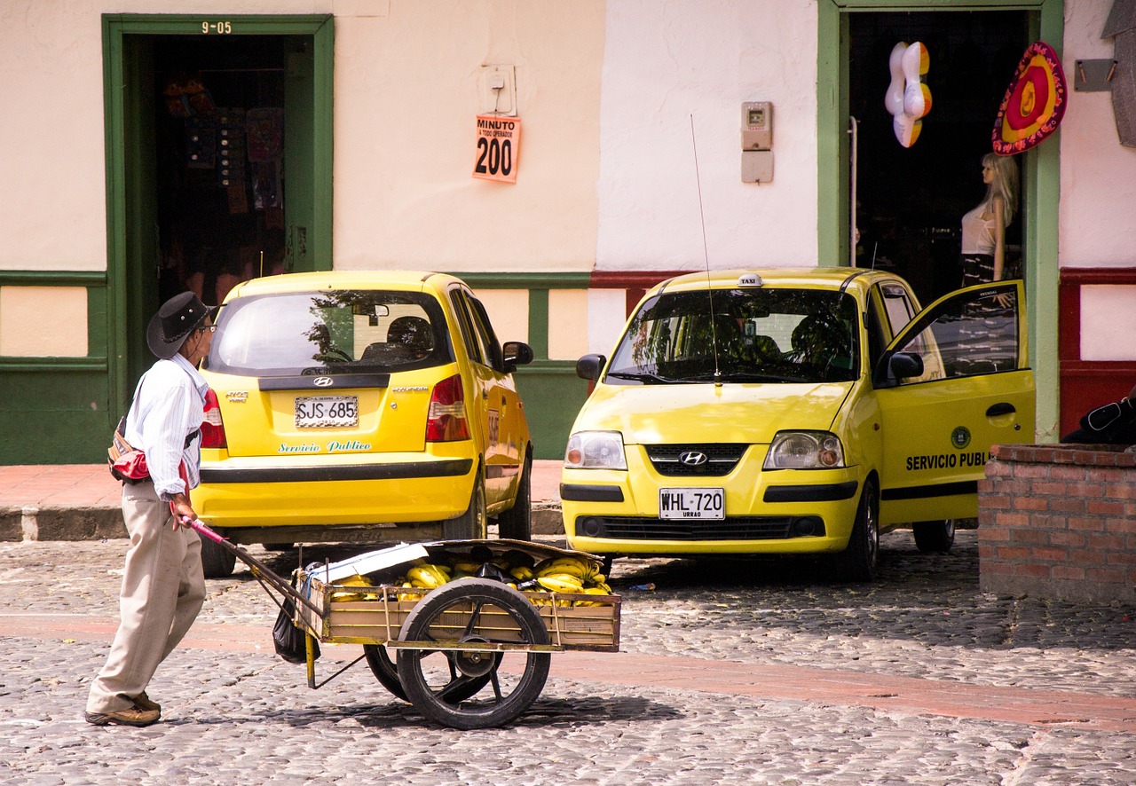 cart taxi santafe de antioquia free photo
