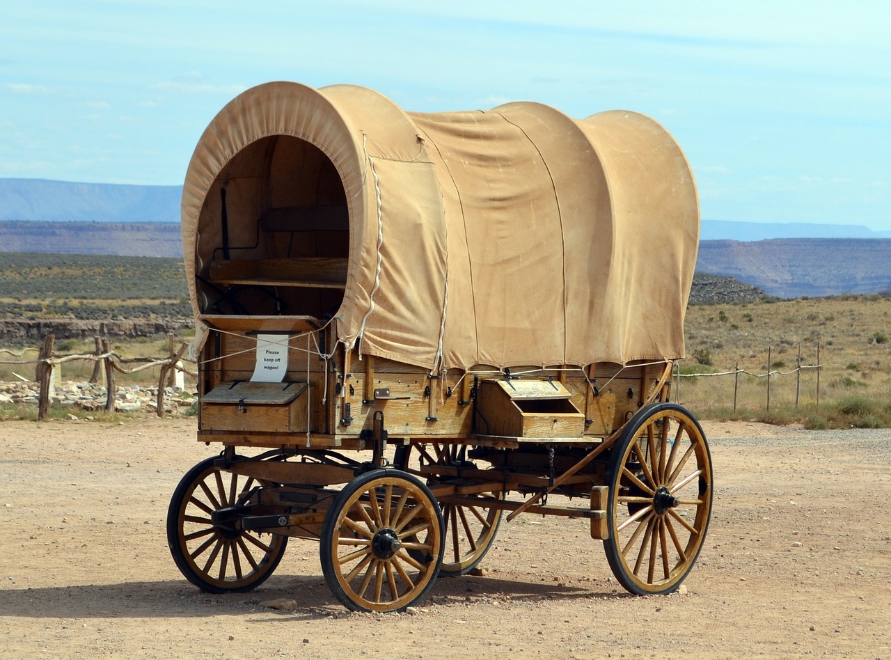 cart wagon old free photo