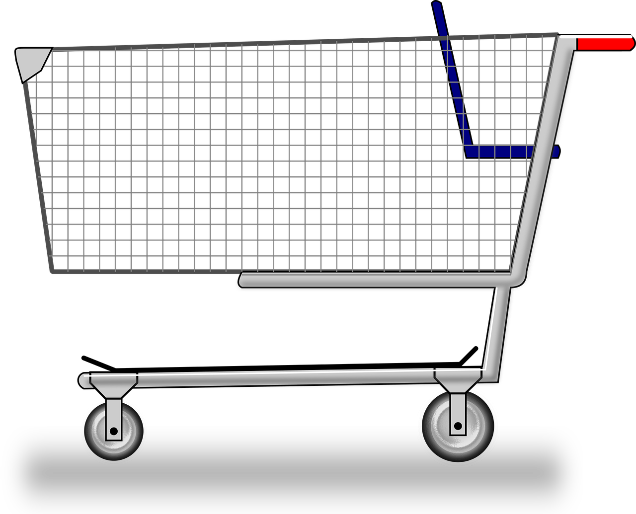 cart groceries shopping free photo