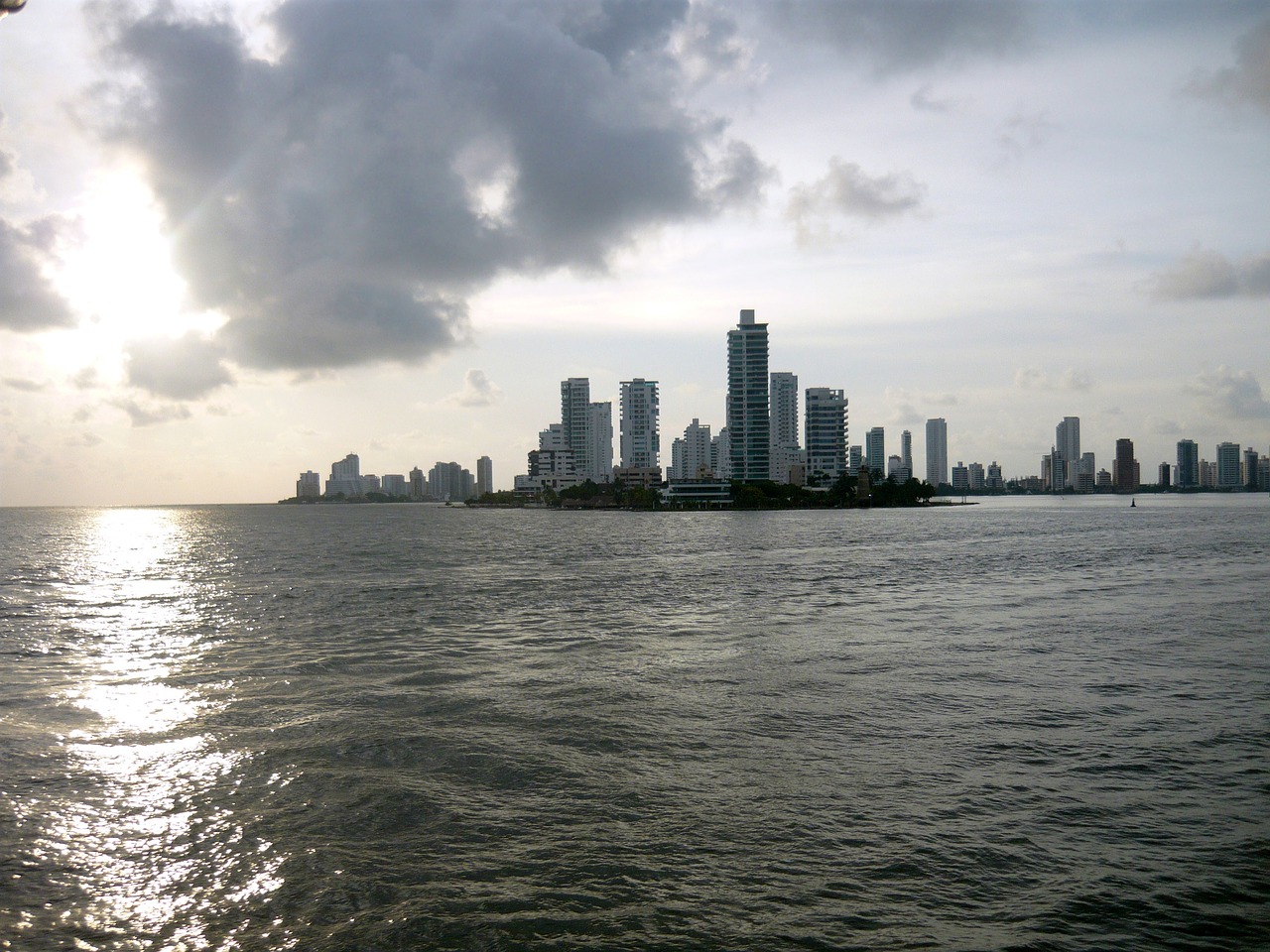 cartagena bay sea free photo