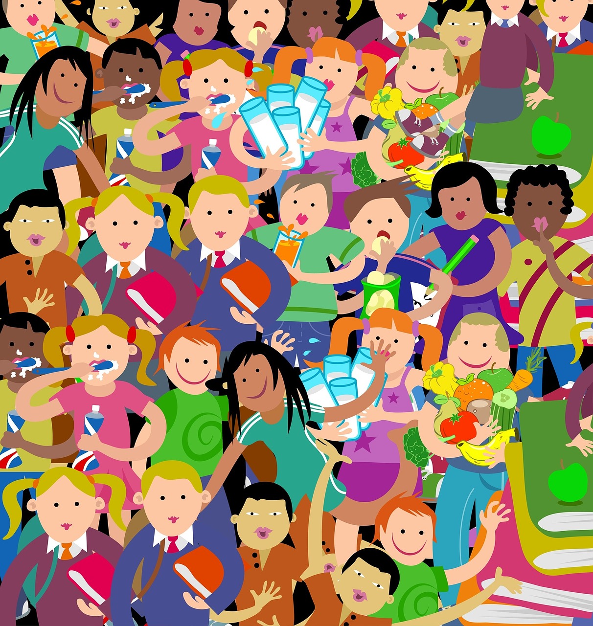 Download free photo of Cartoon,kids,children,child,childhood - from  