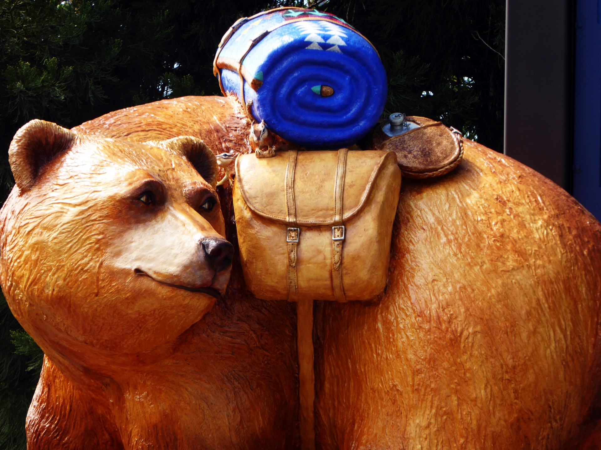 bear bears wooden free photo