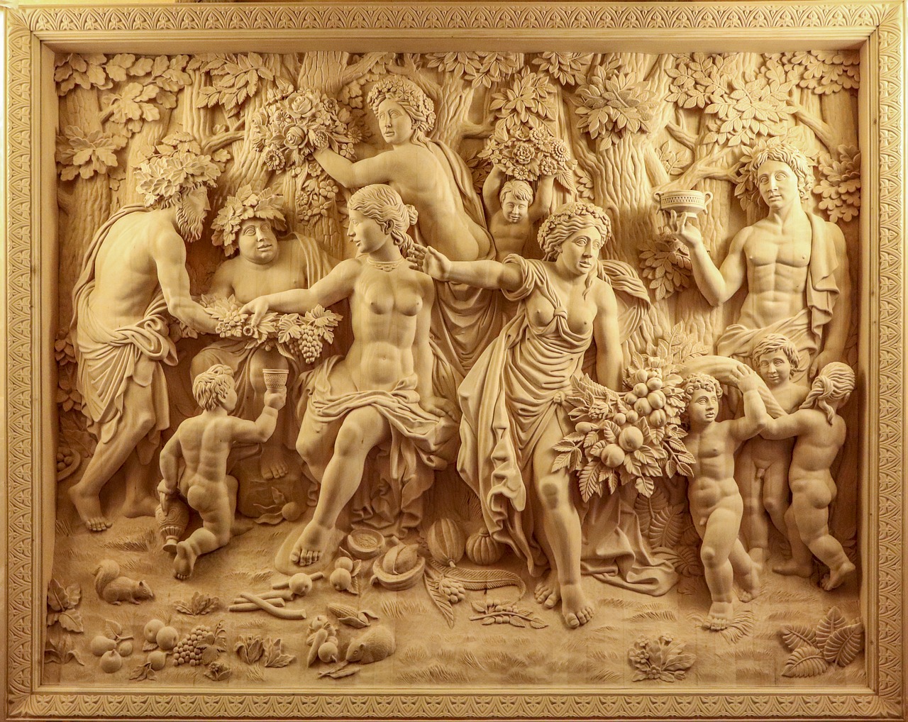 carving wood linden free photo