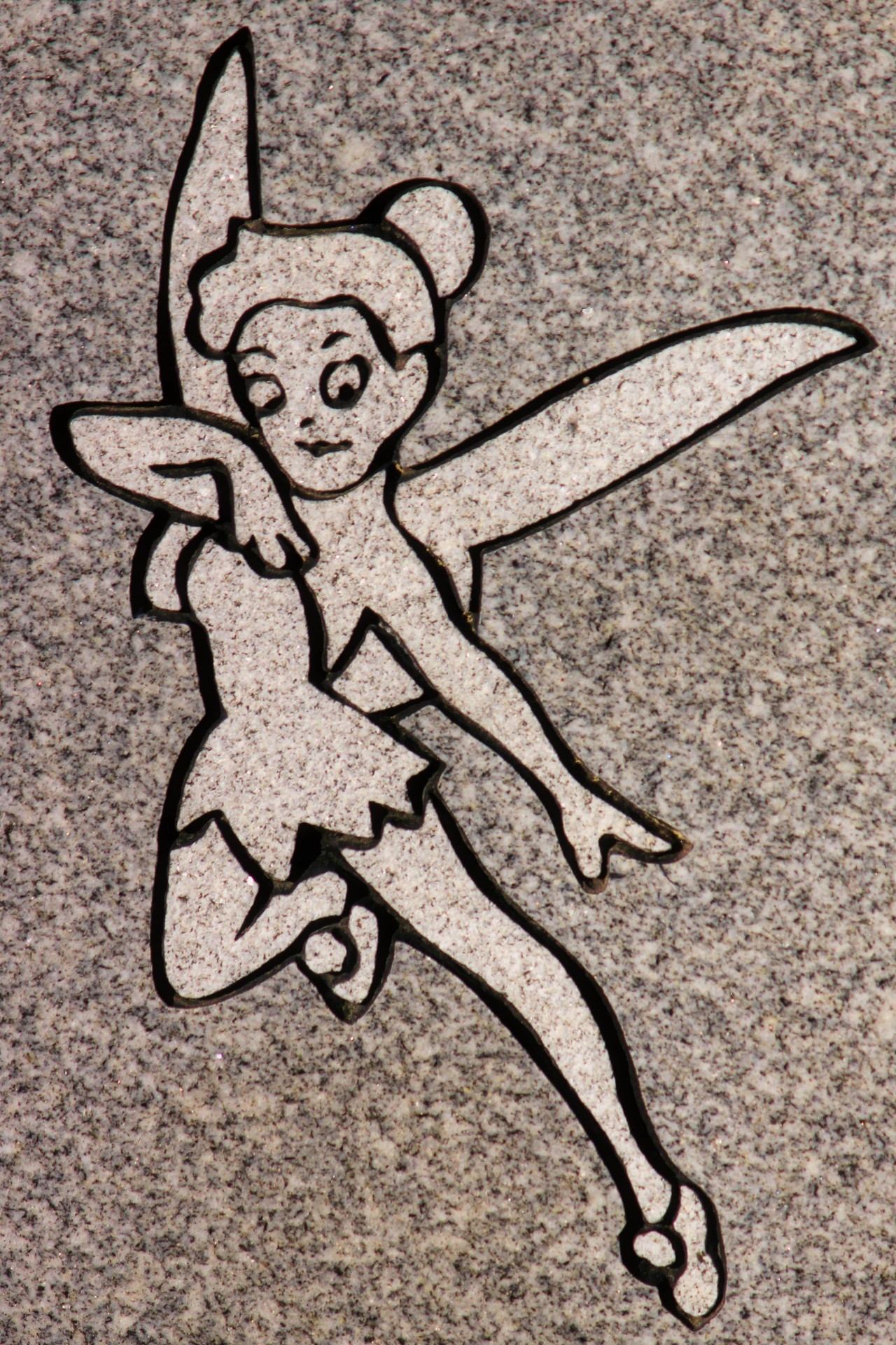 carving fairy headstone free photo