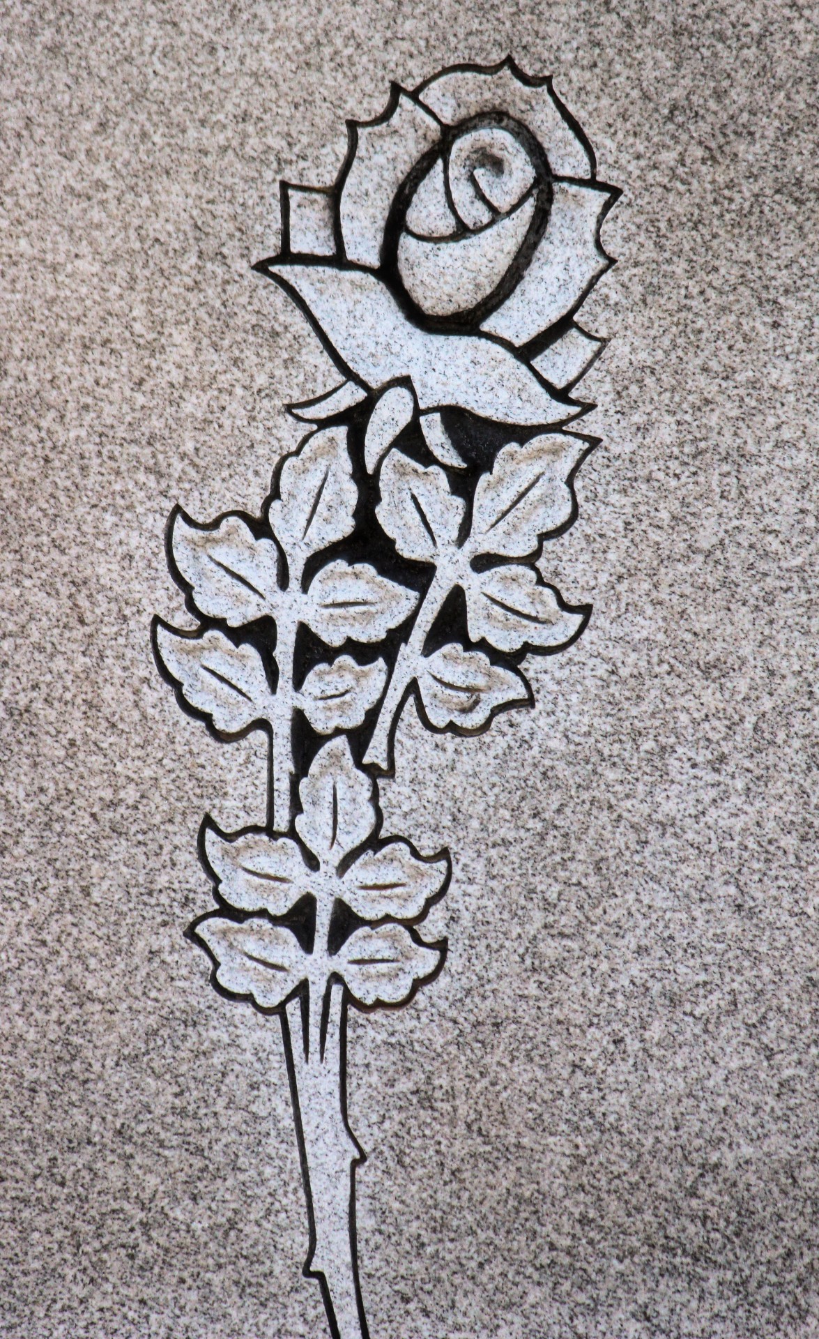 carving flowers headstone free photo
