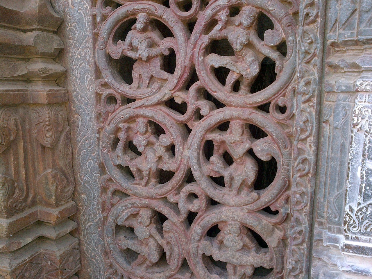 carvings stone temple free photo