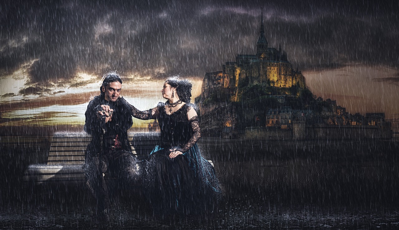 casal gothic pose free photo