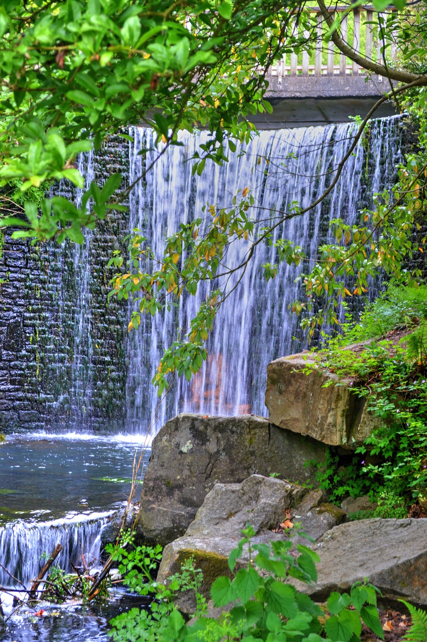 cascade waterfall river free photo