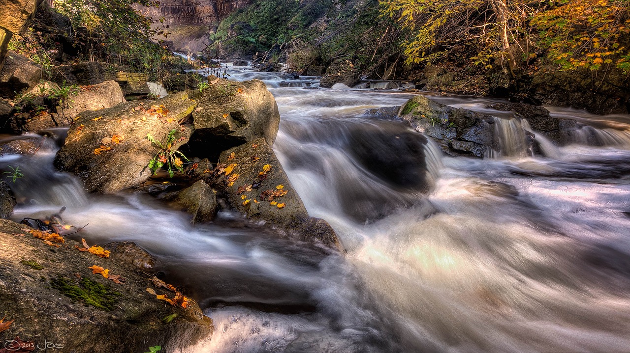 cascade creek fall free photo