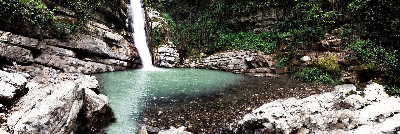 cascade creek landscape free photo