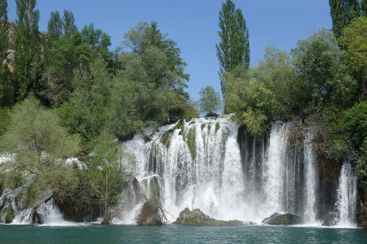 cascade  waterfall  nature free photo