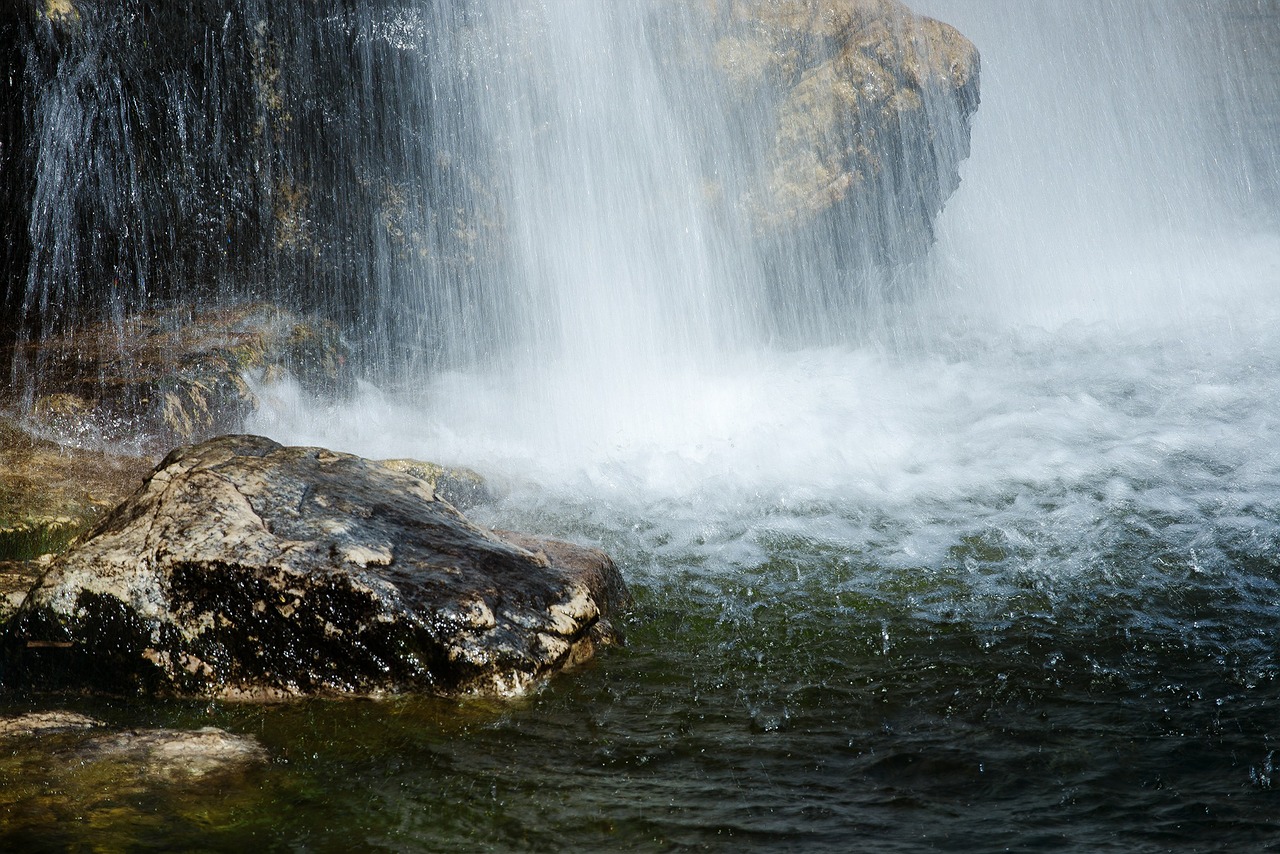 cascade waterfall water free photo