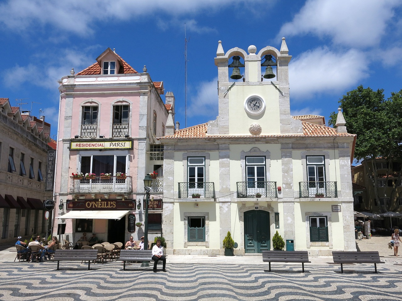 cascais portugal building free photo