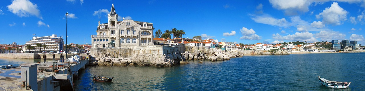 cascais portugal panorama port free photo