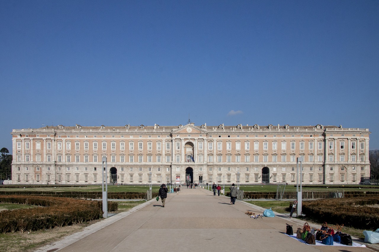 caserta palace vanvitelli free photo