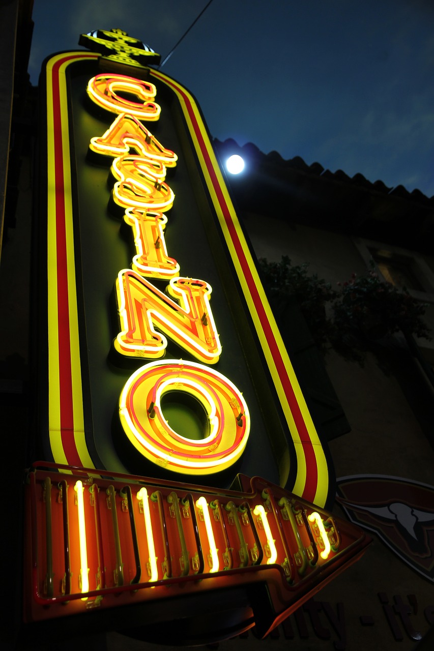 casino neon entertainment free photo