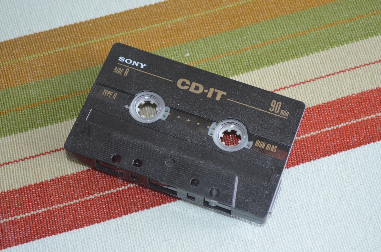 cassette audiocassette music free photo