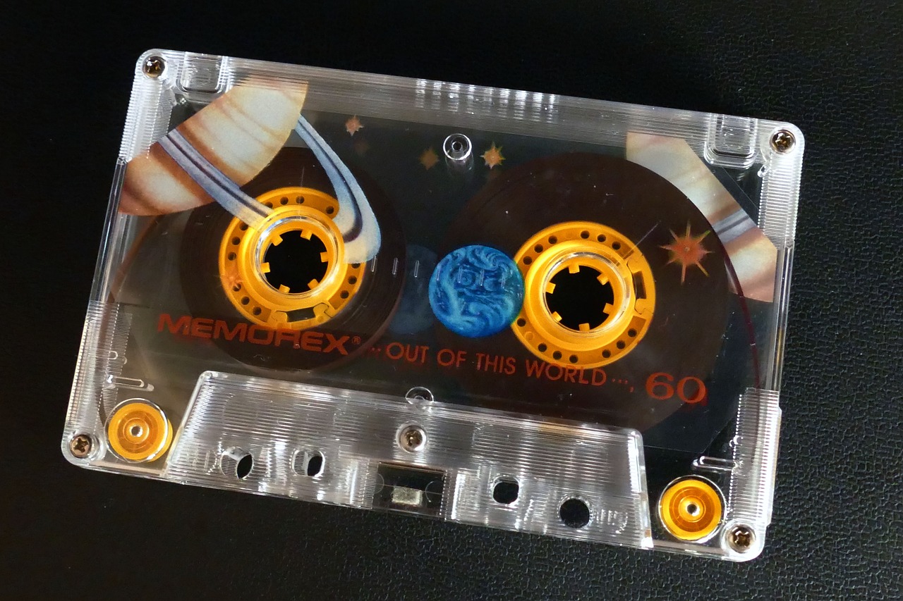 cassette tape music free photo