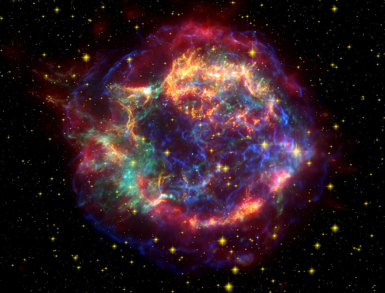 cassiopeia a cas a supernova rest free photo