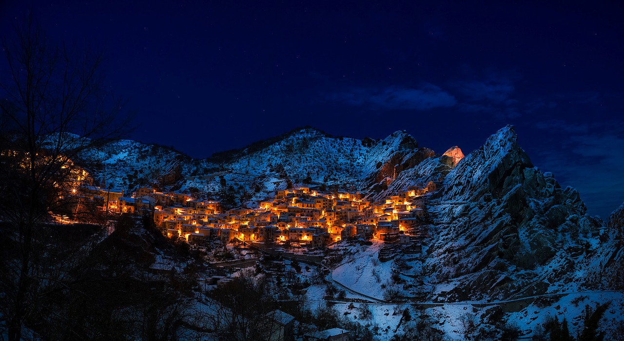 castelmezzano italy village free photo