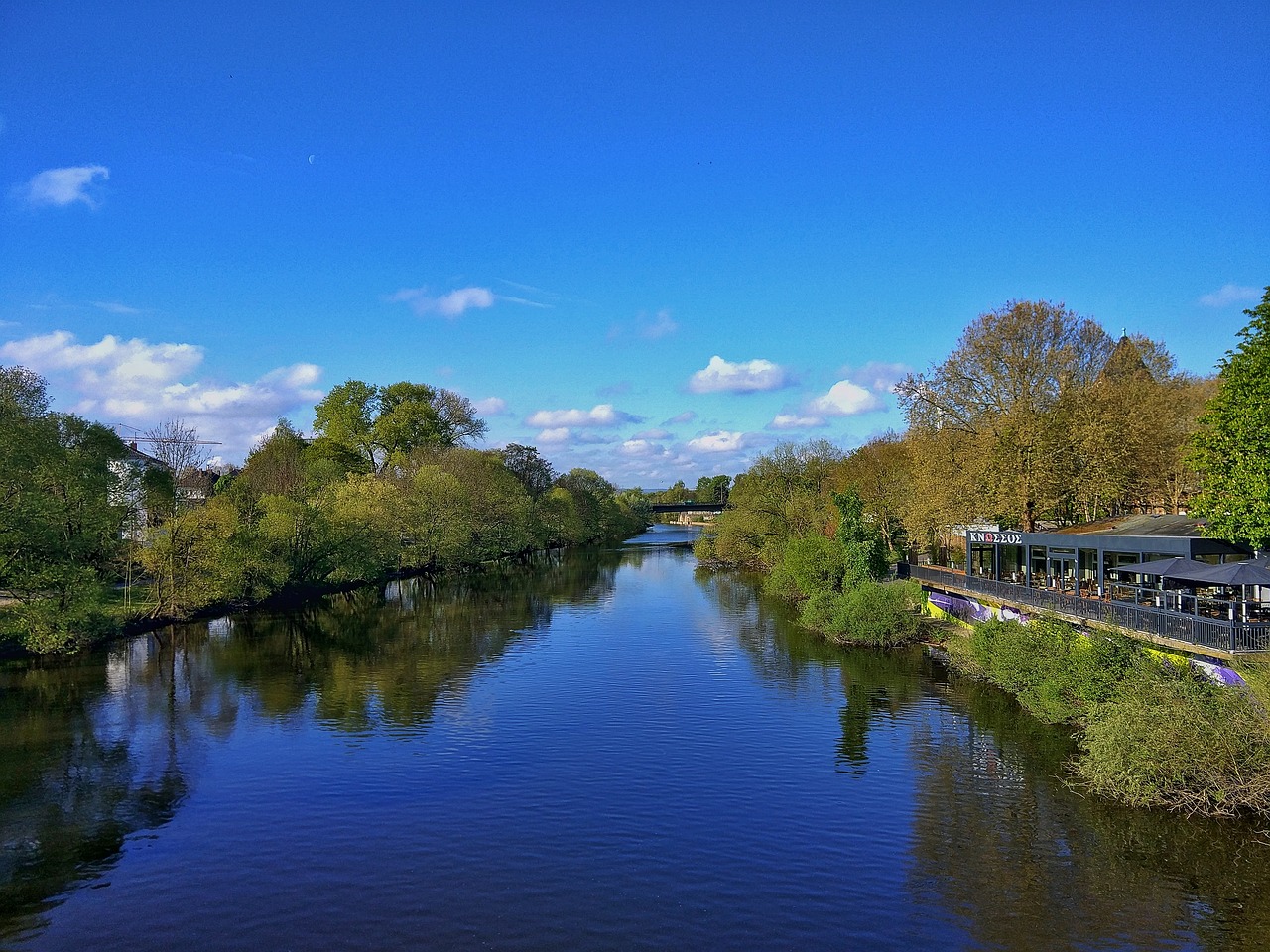 casting lahn sky free photo