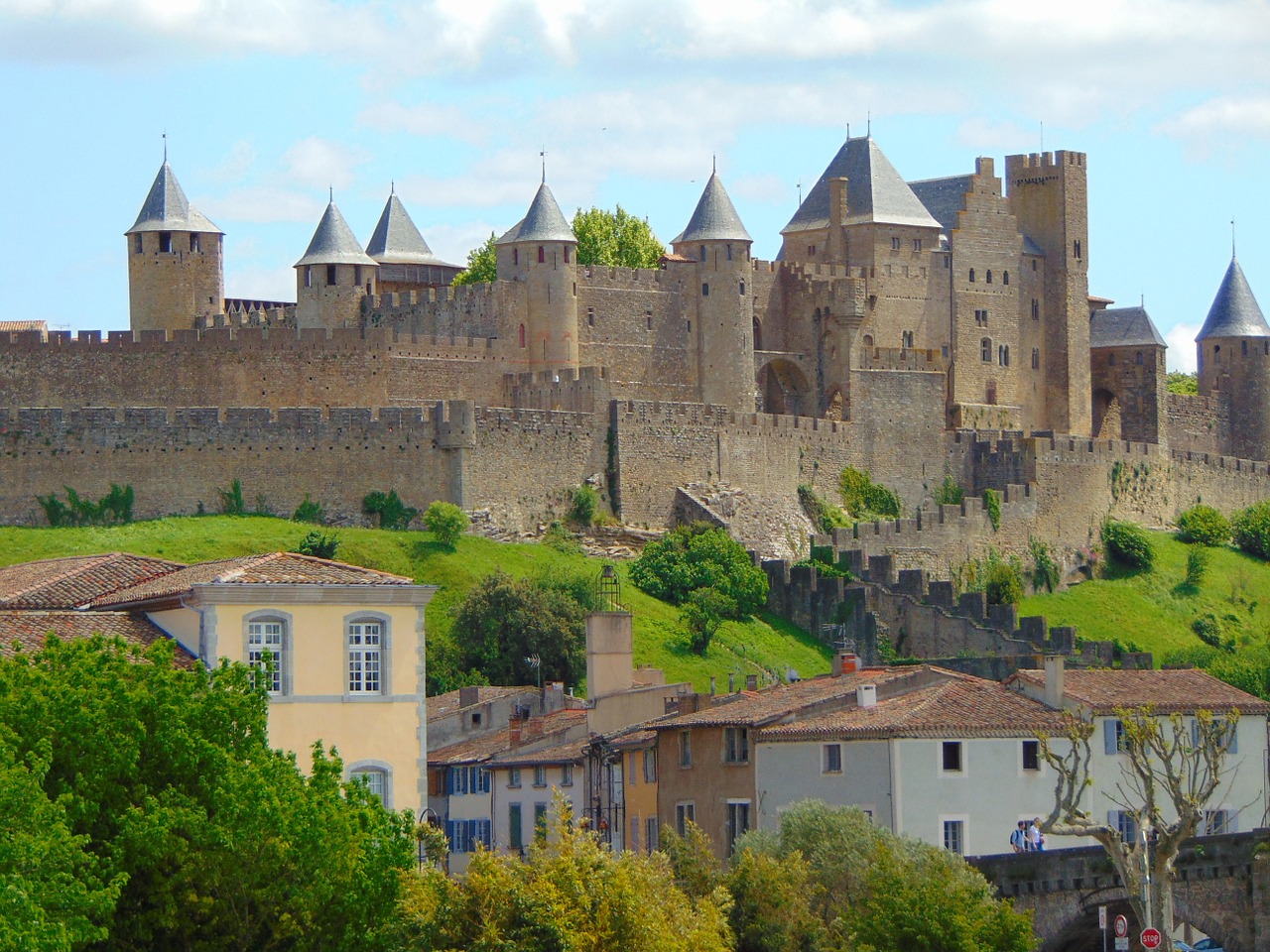 castle carcassonne france free photo