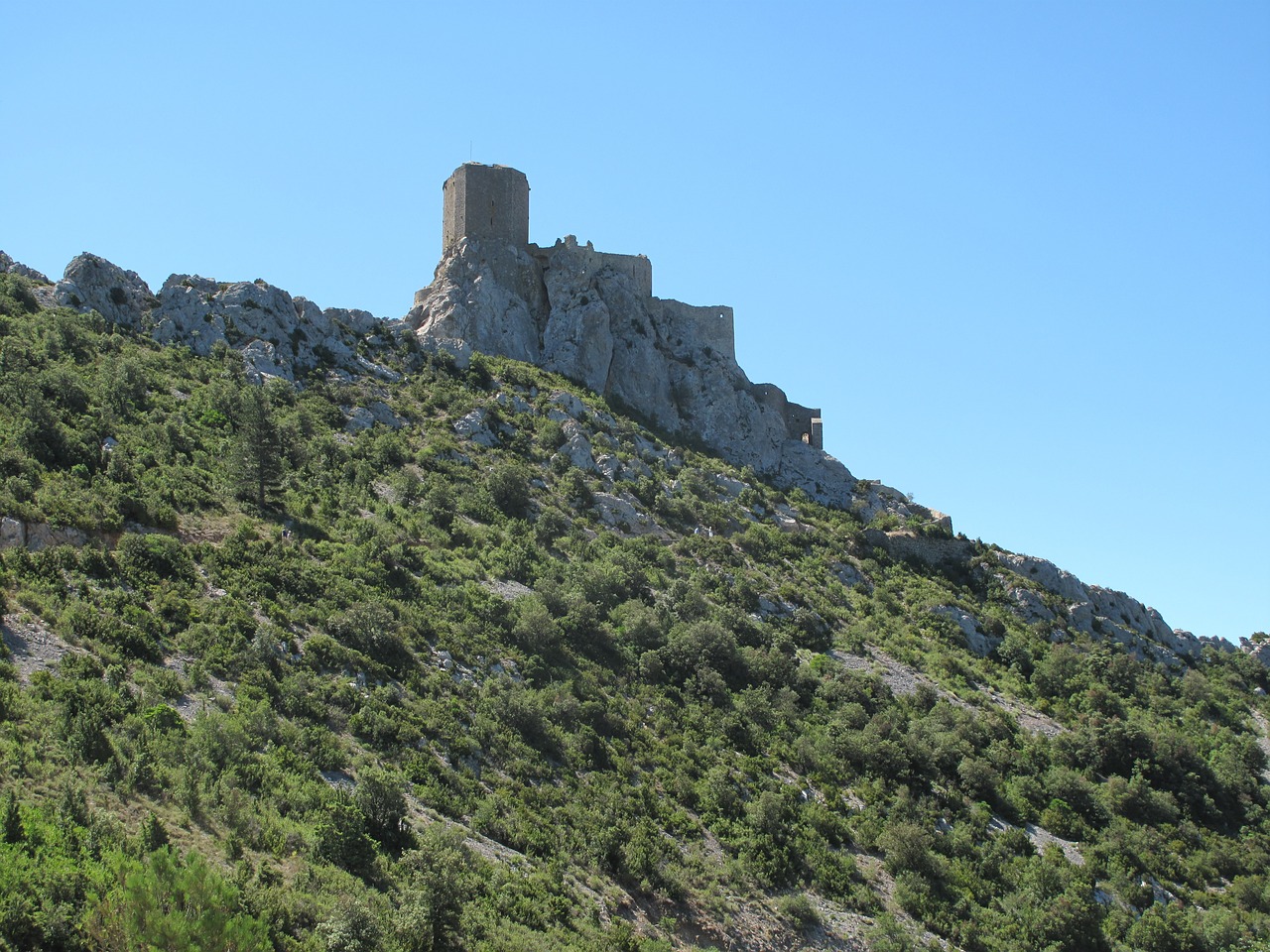 castle catalans france free photo